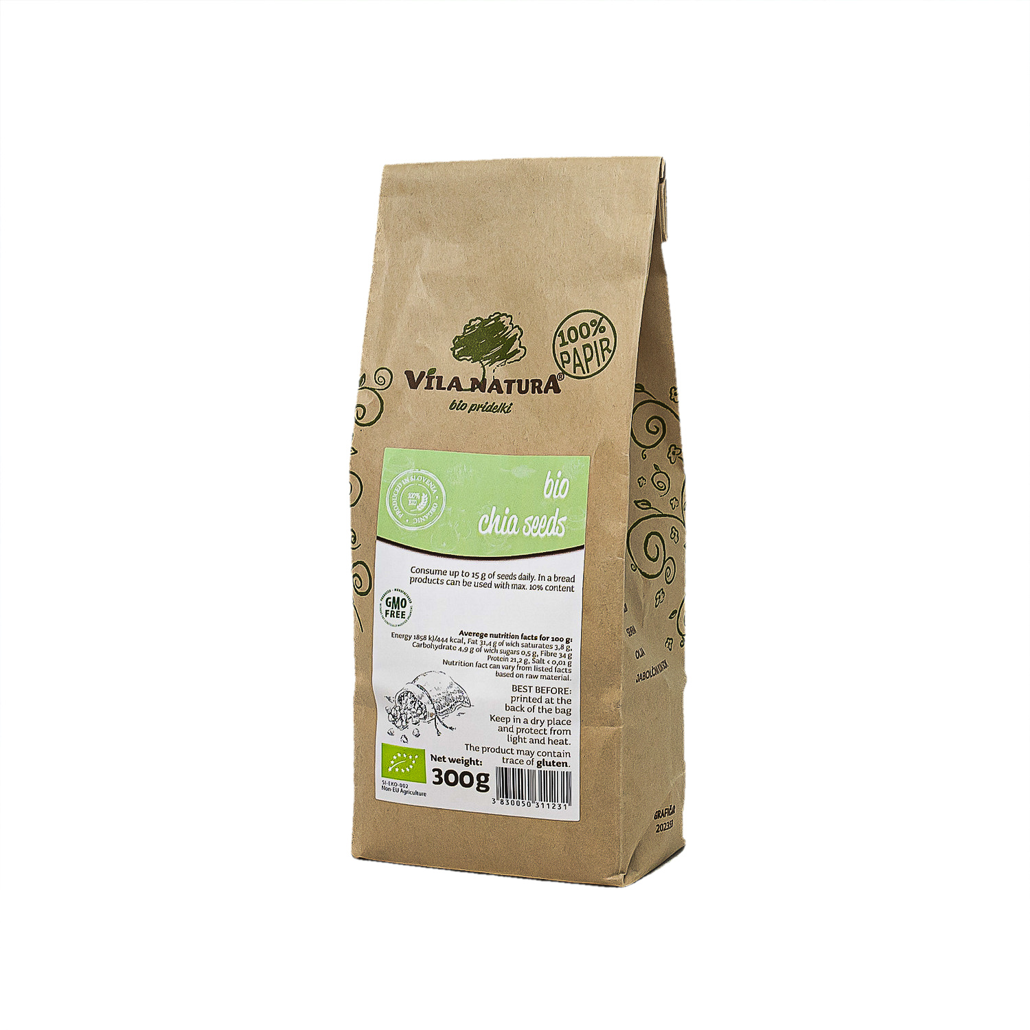 Chia semena bio 300g